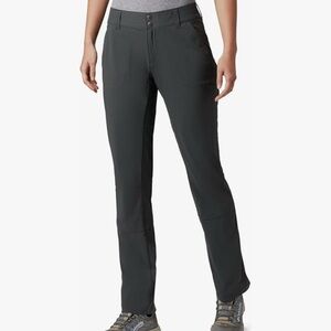 Columbia Saturday Trail Stretch Pants Gray Women’s Size 16 Omni-Shield